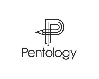以笔为设计元素的LOGO设计